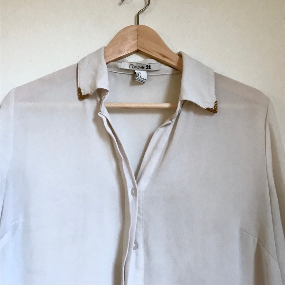 🌵HP🌵 Forever 21 Sheer Blouse